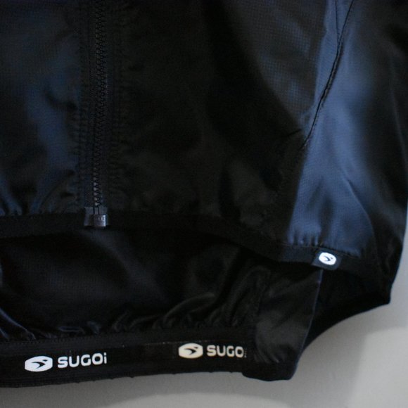 NWT SUGOi Stash Wind & Water Resistant Jacket Wm's XS Black Zip Closure - Picture 7 of 15